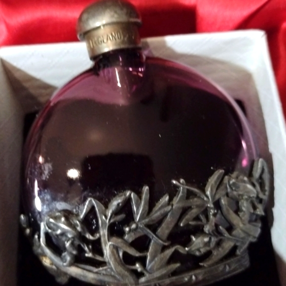 Iridescent Pewter Filagree Snuff Bottle - Picture 3 of 9
